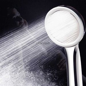 Bathroom Shower Heads 1PC High Pressurized Nozzle Sprayer Head Water Saving Rainfall with ABS Chrome Accessories YQ240228