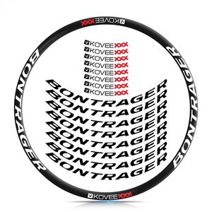 XXX 26 27,5 29 Bike Rim Stickers MTB Road Bike Wheel Decals Waterproof Cykelklistermärken Cykling Tillbehör Dekorativa 240223