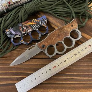 Tiger Finger, Small Set, Broken Window, Outdoor Finger Ring, Multi Functional Portable Folding Knife, Fist Buckle, Four Fingers, Hand Brace, Knife Field 399896 s,