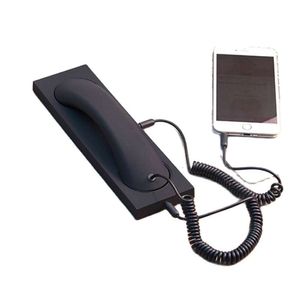 Comunicações Microfone Retro Externo Moda Telefone Celular Receptor para Prevenção Móvel de Radiação