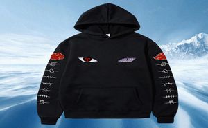 2020 Harajuku Anime Felpe Uchiha Uzumaki Hatake Occhi Stampa Pullover Felpa Hip Hop Streetwear Magliette e camicette X10214684103