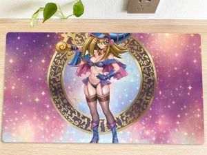 Pads Yugioh Table Playmat BMG Dark Magician Girl TCG CCG Mat Trading Mat Mat Myse Pad Gaming Play Mat 60x35cm Bezpłatna torba