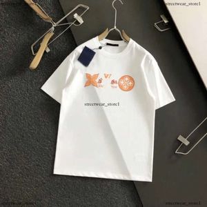 Viutonity Men's TシャツサマーパリデザイナーTシャツルイエイティ2024男性ラグジュアリーTシャツクラシックファッショングリーン女性ショートスリーブカジュアルコットンTシャツトップ624 652