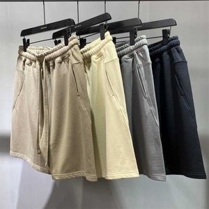 Męskie szorty sprzedające luźne bawełniane ubrania uliczne Hip-Hop Street Cacie Harem Pockets Casual Punk Patch Shorts J240228