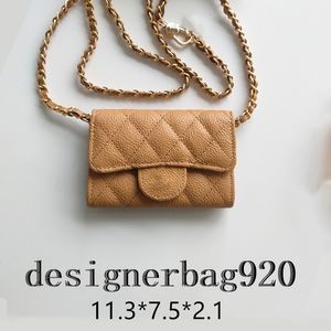 Rosa Geldbörse für Damen, Designer-Geldbörse, Kartenhalter, kleine Geldbörsen, Leder, Kette und Flip-Top-Design, mit Staubbeuteln, Geschenkbox, mehrere Stile und Farben erhältlich, Luxus-Geldbörsen