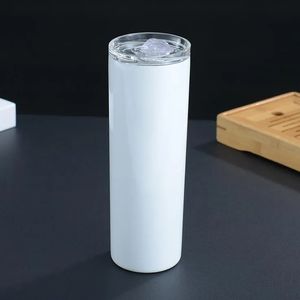 20 أوقية 30 أوقية نحيفة Tumblers فارغة تنسيق أكواب قهوة كوب رفيعة