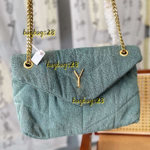 Bolsas de noite Bolsas de noite Bolsas de ombro de designer Mulheres Denim Crossbody Bolsas de couro elegantes Bolsas de compras casuais femininas Bolsas de alta capacidade Bolsa de nuvem