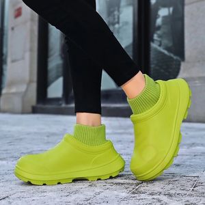 waterproof shoes men rubber boots mens kitchen boots non slip kitchen shoes chef shoes black women rainboots women rain boots 240226