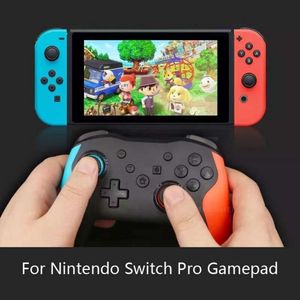 الاتصالات الخاصة بـ Nintendo Switch Pro Wireless Gamepad Bluetooth Controller مع اهتزاز مزدوج ، بطارية ليثيوم 500mA مدمجة