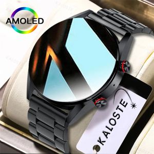 Watches Watch New 454*454 Screen Smart Watch Men Always Display The Time Bluetooth Call Local Music Men's Smartwatch For Huawei Xiaomi