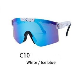 2024 Kinder Pits Vipers Farbsonnenbrille Kinder Radfahren Baseball Sonnenbrille Modische Jungen Mädchen Outdoor-Sport Winddichte Schutzbrille Verspiegelte UV400-Töne Wow Geschenke