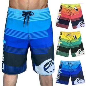 Men's Shorts Men Casual 2024 Summer Trunks Quick Dry Bathing Suit Breathable Drawstring Swim Male Beach Surfing Short Pants