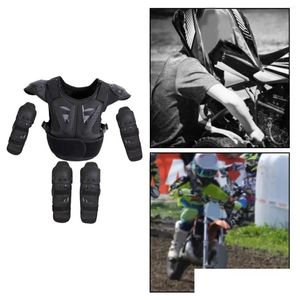 Armatura per motociclista Tuta per bambini Motocross Equitazione Armatura Gilet Bambino Dirt Bike Gear Drop Delivery Automobili Moto Accessori Otejc