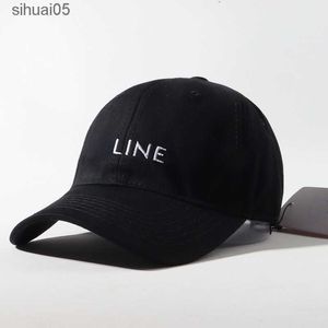 Stingy Hats Letter Embroidery Baseball Cap Mens and Womens Travel Curved Duck Tongue Cap Outdoor Leisure Sunshade 240229