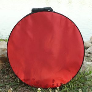 Torby 49 cm Worka rybacka duża pojemność Torba Trwałość nylonowa worka ochrony siatki Nylon okrągła szybka torba do przechowywania