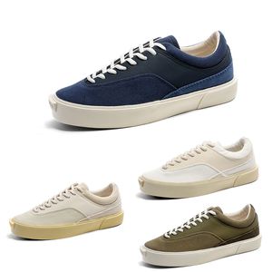 Sapatos casuais masculinos conforto plano creme-colorido verde branco azul sapatos masculinos tênis esportivos tamanho 39-44 GAI