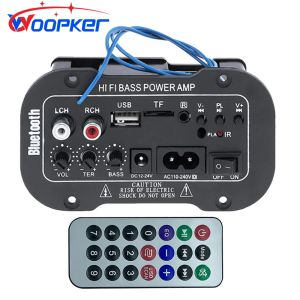 Amplifier Woopker Digital Amplifier Decoder Board 2530W Bluetooth Audio Amplifier DIY USB FM Radio TF Player Subwoofer 110V 220V