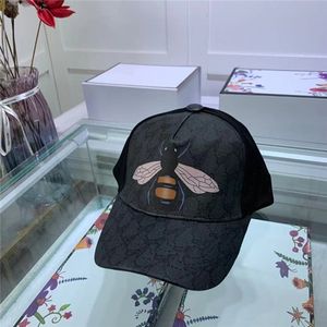 Designerskie czapki baseballowe czapki czapki dla mężczyzn Woman Fonted G Hats Classe Style Luxe Snake Tiger Bee Cat Can z czapkami słonecznymi Regulowane G1210