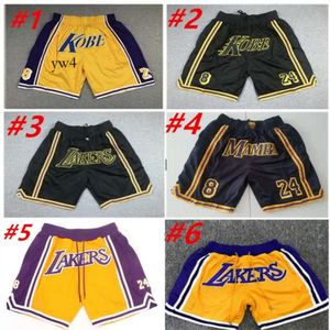 Mens Shorts 고품질 디자이너 반바지 모든 팀 농구 Swin 반바지 Just Don Short Retro Sports Wear Justdon Baseball with Pocket Zipper Sweepants 3754