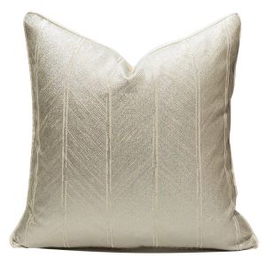 Cushion Dunxdec​​o Luxury Ivory Geometric Art Cushion Cover Decorative Pillow Case Modern Simple Stripe Sofa Chair Bedding Coussin