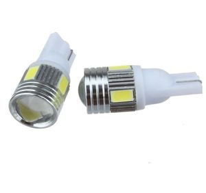 100x LED Araba 168 194 2825 W5W T10 LED Park Işıkları Lamba Ampulleri Projektör lens 1083429