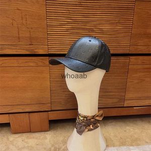 Brimhattar Luxury Leather Baseball Designer Bucket Men Hats Cool Casquette Leather Clothing Ball 240229