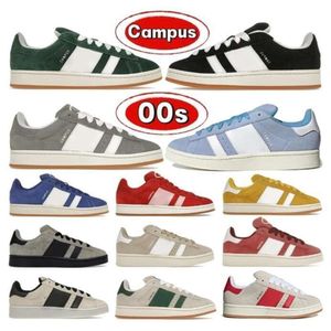 OG Luxury Shoes Campus 00s Suede Gray Black Dark Green Cloud Wonder White Valentines Day Semi Lucid Blue Ambient Sky Mens Womens Show