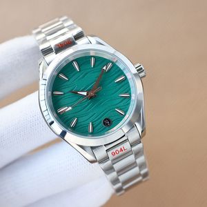 Tasarımcı Erkekler Otomatik Mekanik Hareket Bilek saati 34mm Çap Diver's Watch Super Luminous 316L Paslanmaz Çelik Şeffaf 8800 Mekanik Hareket