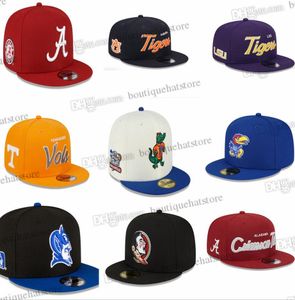 2024 All Team Mix Color Fans NCAA USA College Baseball Hat Hat Men Men Womens One One Fintage Flat Sport Base Snapback Caps Letters A N Bone Chapeau 29-05