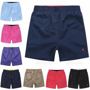 2024 Summer Mens woman shorts Designer for men short Solid color ralph casual thin Quick Drying SwimWear Printing Beach Pants Lauren