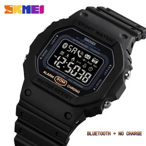 Watches Skmei Smart Electronics Mens Watches Calorie Fitness Tracker Bluetooth Compatyble Men Smartwatch ELOJ INTELIGENTE 1743