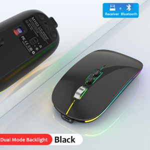 Mice Bluetooth Mouse For HP Envy 17 X360 15bq0xx Pavilion X360 11mad0xx 14mba Laptop PC Wireless Mouse Rechargeable Silent Mouse