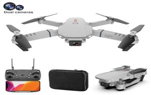 E88 PRO Professional sie drones with 4K HD Dual camera long range Intelligent positioning remote control drone8296533