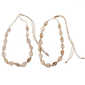 Collana girocollo con conchiglia Collana con conchiglie da spiaggia fatta a mano Boho Hawaii per ragazze da donna1259s