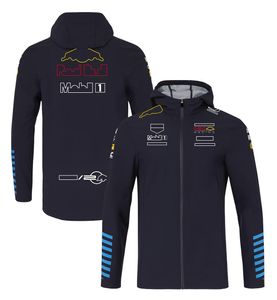 2024 Nowy sezon F1 Racing Suit Formuła 1 Trench płaszczowa kurtka jesień i zimowa modyfikowanie kurtki na zewnątrz