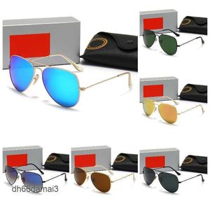 Óculos de sol aviador polarizados para homens mulheres UV400 raios esportivos proibições moda vintage retro na moda elegante luxo 3025 3026 gafas sol y2k óculos de sol Raos Baas EXM6