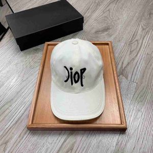 Brim Hats Designer Street Baseball Black And White Couples Style 240229