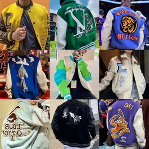 Men's Couple long sleeved Jackets Varsity Jacket Designer Jackets Women Sweatshirt Baseball Jacket Letter Embroidery Varsity Coat Streetwear Brand sportswear zm