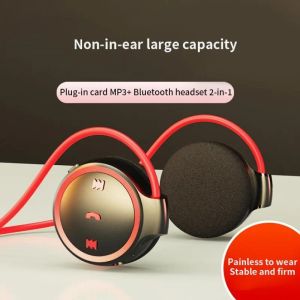 Oyuncu kablosuz kulaklıklar mp3 çalar kablosuz bluetooth kulaklık müzik kulaklığı spor portatif mp3 çalar walkman kulaklıklar için