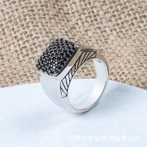 David Yurma Jewelry Designer Rings for Women sikill Fashion 15mm Ring模倣ダイヤモンドホット販売リング