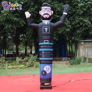 wholesale Free Express 4mH (13.2ft) with blower inflatable air dancer tube man toys sports advertising waving hand sky dancer for party event decoration
