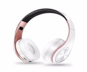 Nya ankomstfärger Wireless Bluetooth Headphone Stereo Headset Music Headset över hörlurarna med mic för iPhone Sumamg2152373