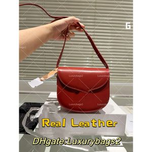 Luxury Shoulder Bags Teen Besace Messenger Bag Genuine Leather 18cm Classic Lady Designe Handbags 6 Colors Gold Hardware Tote Hobo Crossbody Purses Clutch Bags