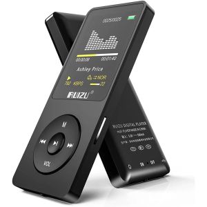 プレーヤーRuizu X02 MP3音楽プレーヤーポータブルスポーツウォークマン1.8インチスクリーンサポートFMラジオ電子書籍時計レコーダーMP3プレーヤーBluetooth