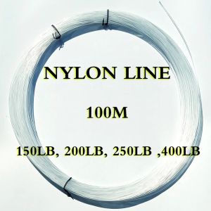 Linia 100 m ciężka nylonowa linia lidera 150LB/200LB/250LB/300LB/400LB LINE SEA SUPER STRIVE LINE