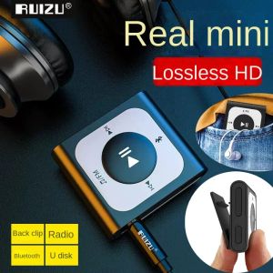 Music player Player Ruizu X66 Sportmp3 Player Bluetooth Clip Mini Pedômetro MP3 Player Bluetooth Walkman Bluetooth Speaker Record
