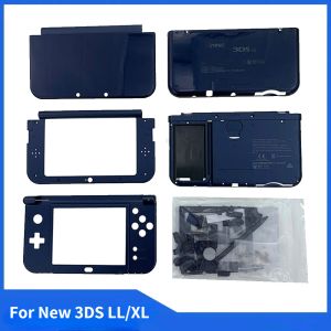 Custodie Console di gioco Set completo di ricambio Guscio blu per NEW 3DS LL / XL Custodia Custodia superiore e inferiore con pulsante