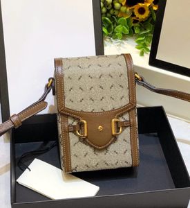 Designer-Umhängetasche für Damen, Marmont-Handtaschen, luxuriöse Handytaschen, Mini-Umhängetasche aus hochwertigem Leder, Damenmode-Clutch mit Box
