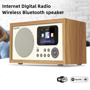 Radio WiFi Internet digitale Radio Bluetooth 5.0 Speaker Mp3 Player con supporto digitale a LED Supporto Disk Disk Alarm Clock Home DAB Radio