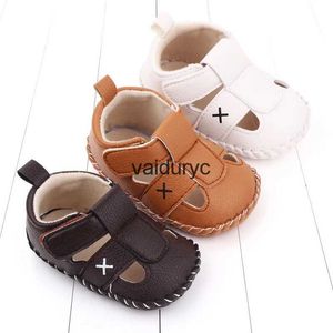 First Walkers Baby Shoes Soft Pu Hollow Sandal للأولاد والبنات الصغار 0-1years Spring Summer Walkingh24229